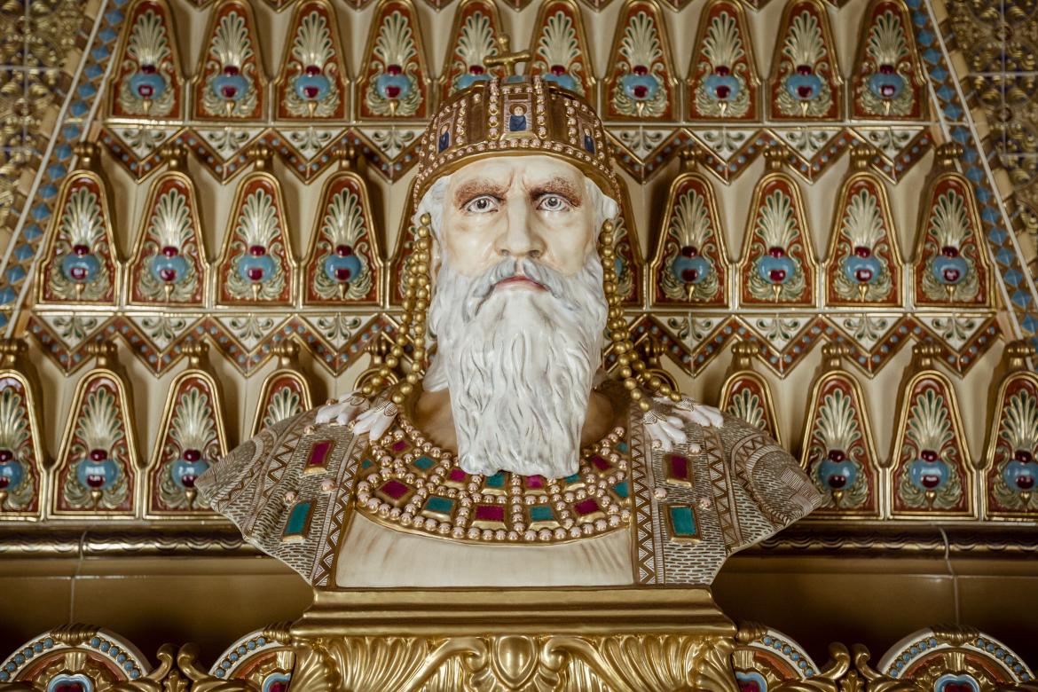 Szent István mellszobra (Strobl Alajos)