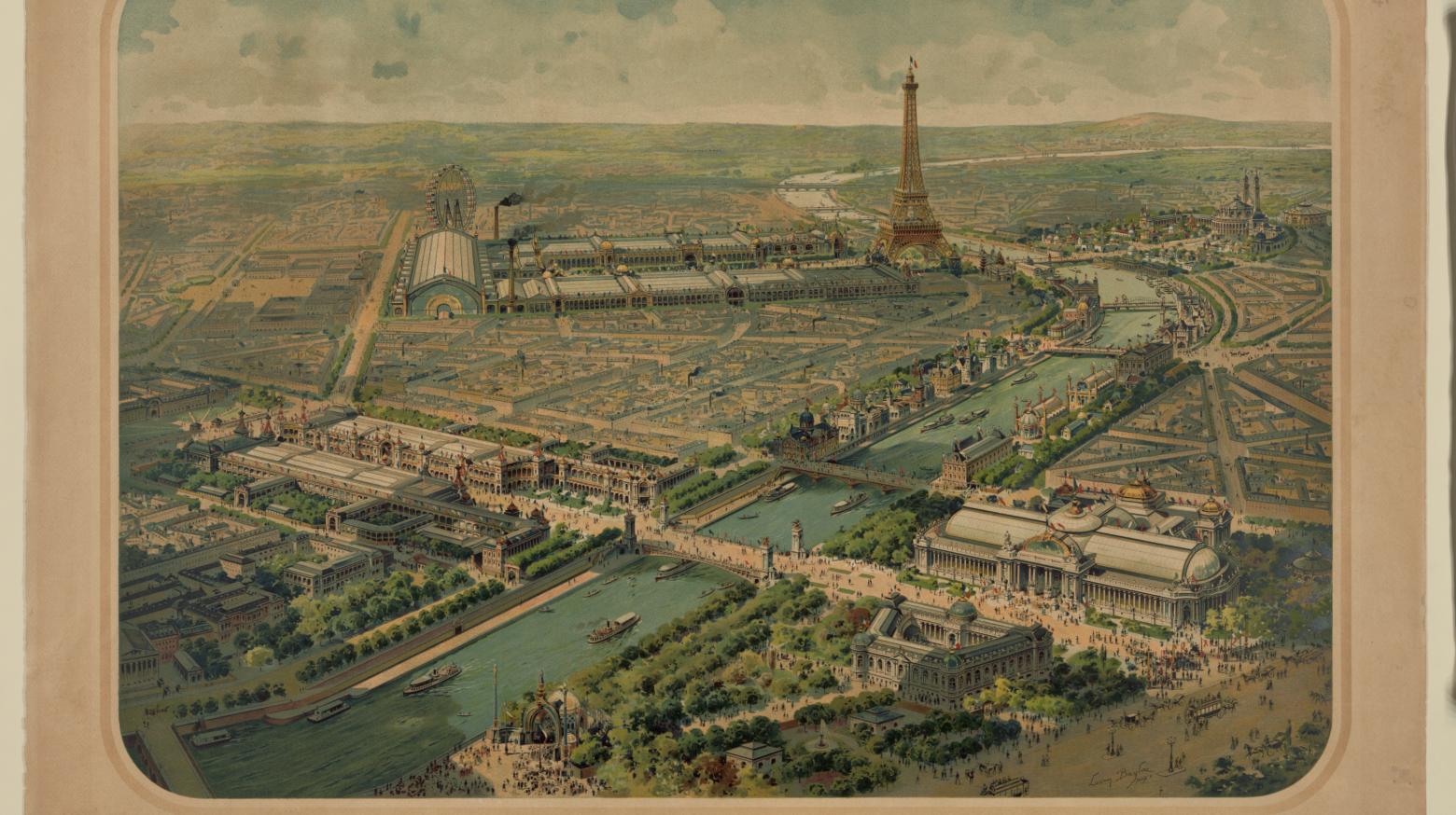 A Szent István-terem az 1900-as párizsi világkiállításon